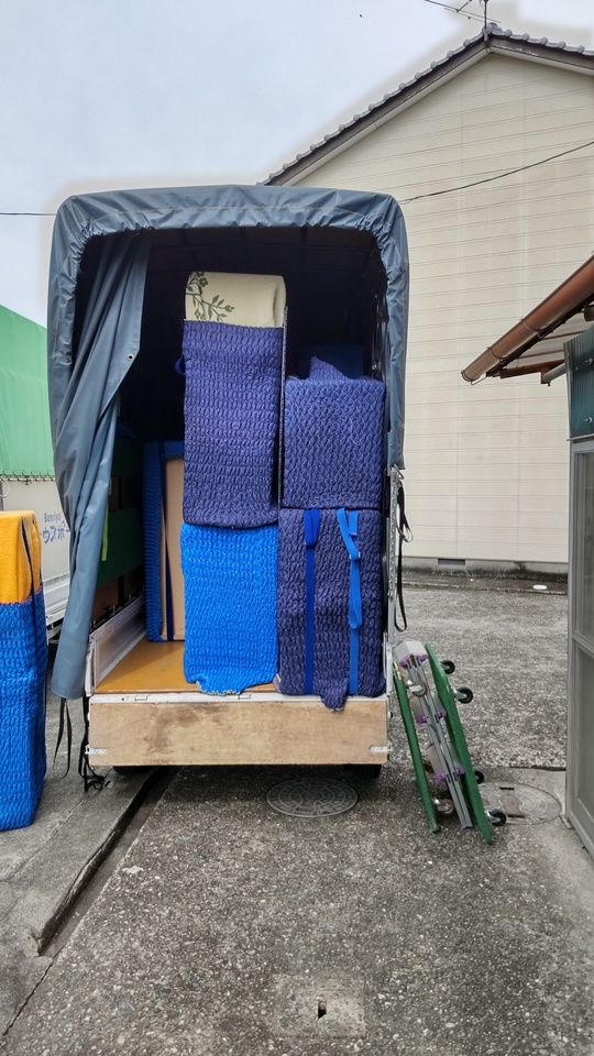 家族の引越の積載例 - 引越し19,800円～高知の引っ越しはおざき